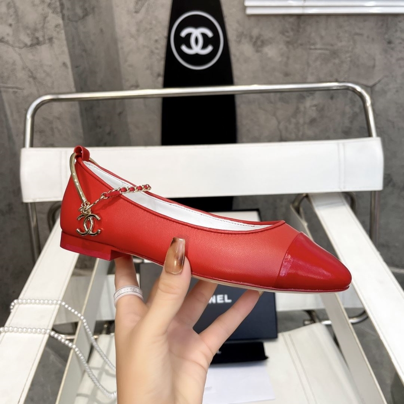 Ch*el flat shoes